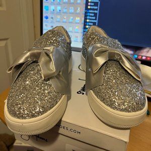 Silver Glitter sneakers